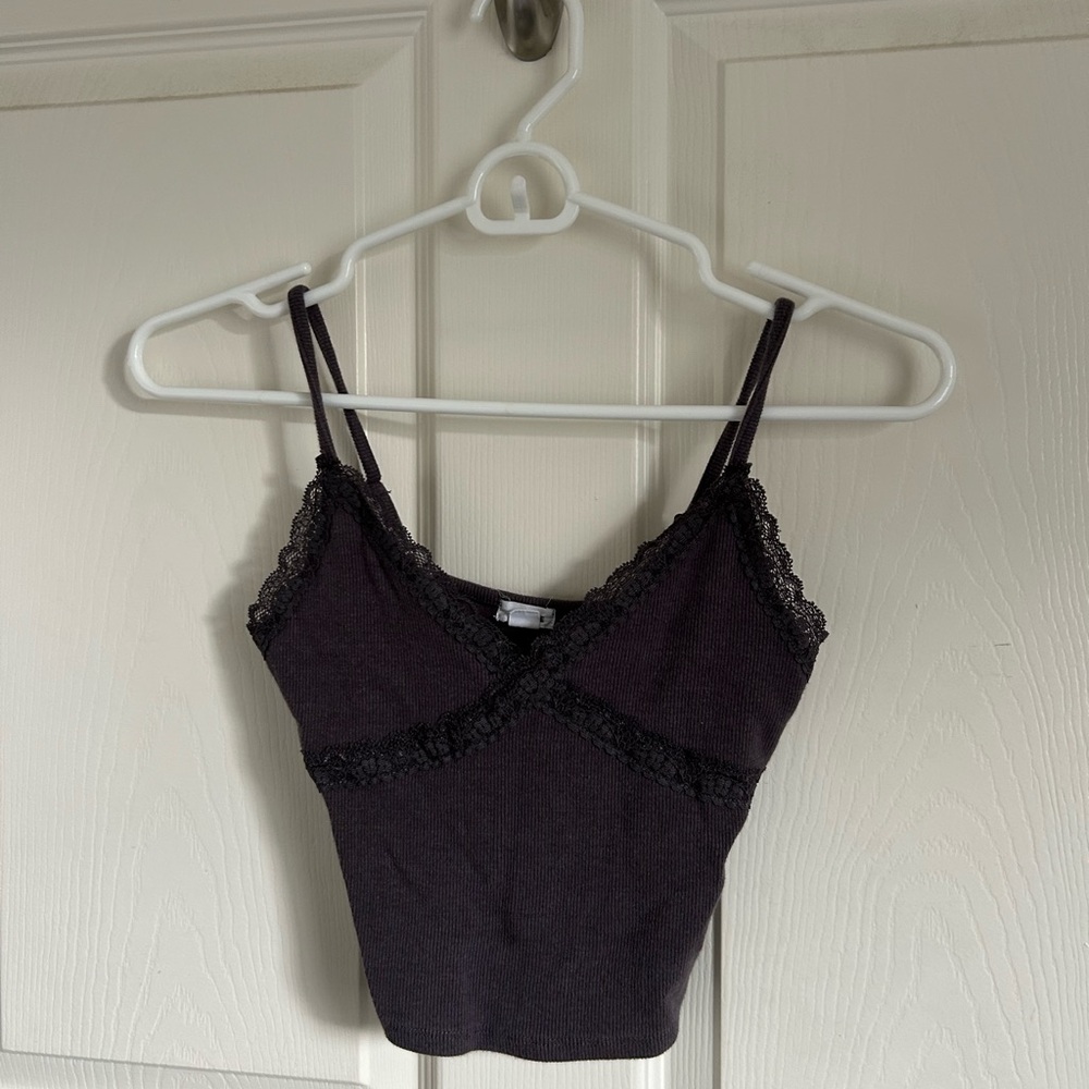 Garage Lace Trim Cami Top